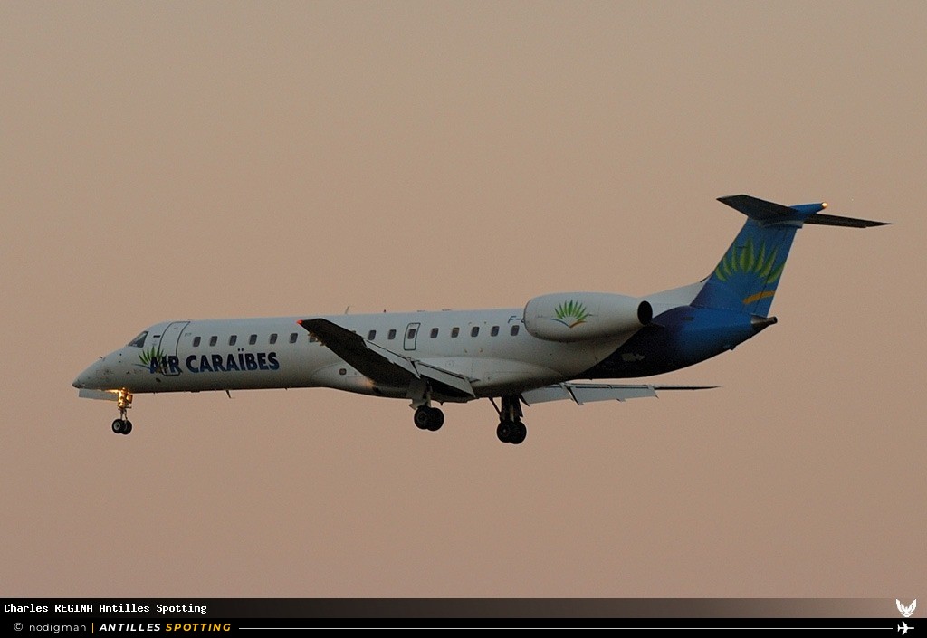 F-OIJF · Embraer ERJ-145, Air Caraïbes, Martinique – Aimé Césaire