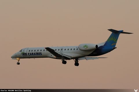 F-OIJF · Embraer ERJ-145, Martinique – Aimé Césaire
