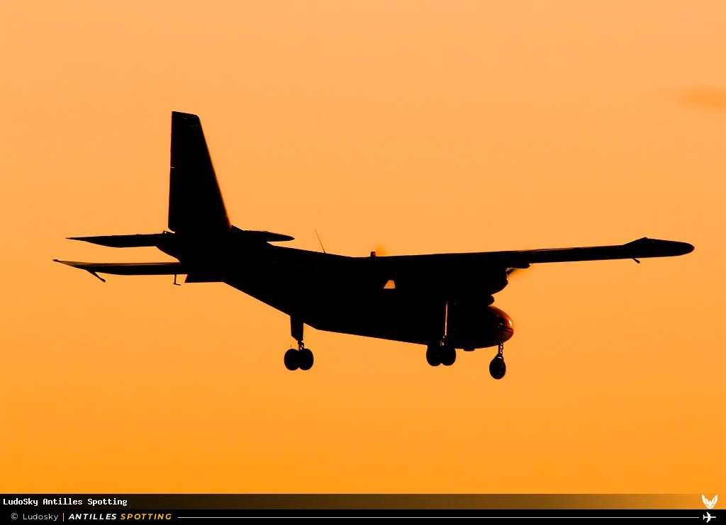F-OGXA · Britten-Norman BN-2 Islander, Airawak - ATIS, Pointe-à-Pitre – Maryse Condé