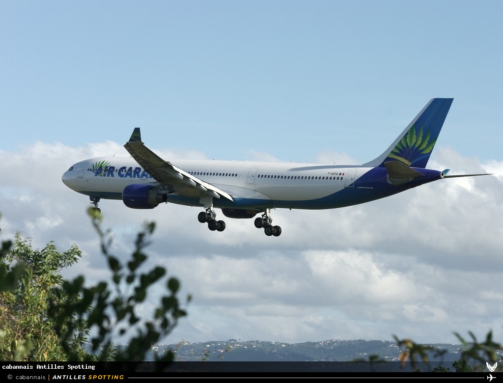 F-GOTO · Airbus A330-300, Air Caraïbes, Martinique – Aimé Césaire