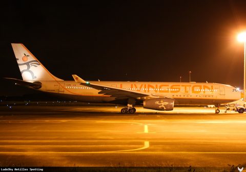 I-LIVN · Airbus A330-200, Pointe-à-Pitre – Maryse Condé