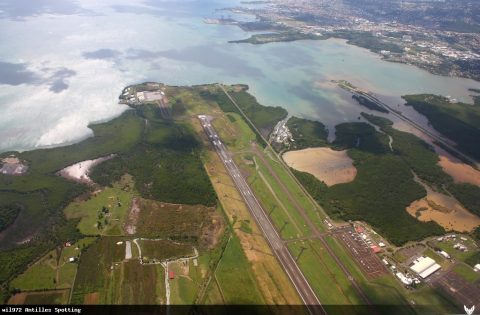 Aéroport · Vue aérienne, Martinique – Aimé Césaire