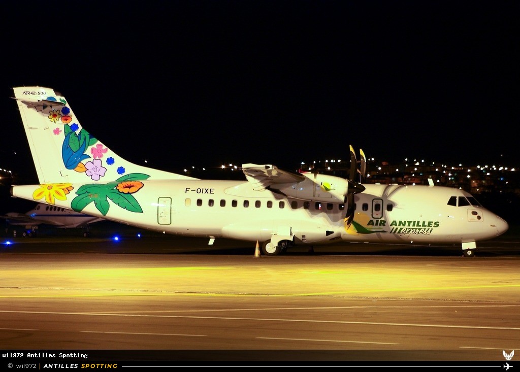 F-OIXE · ATR 45-500, Air Antilles Express, Martinique – Aimé Césaire
