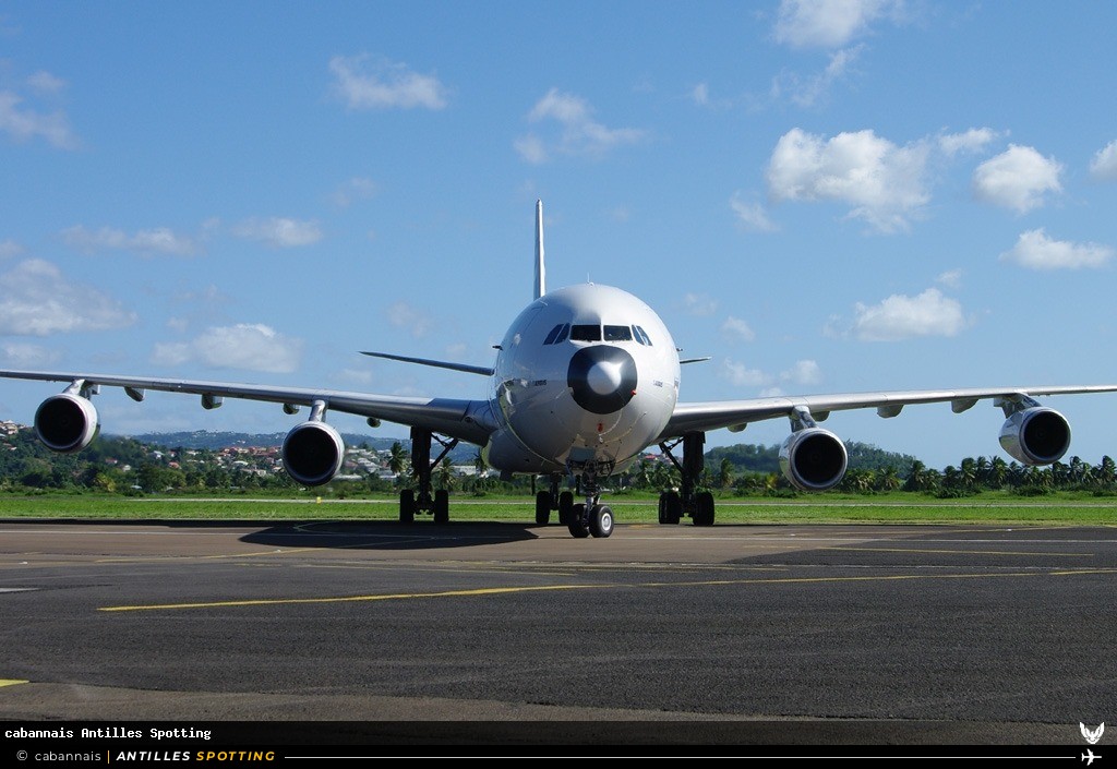 F-WWAI · Airbus A340-300, Airbus Industrie, Martinique – Aimé Césaire