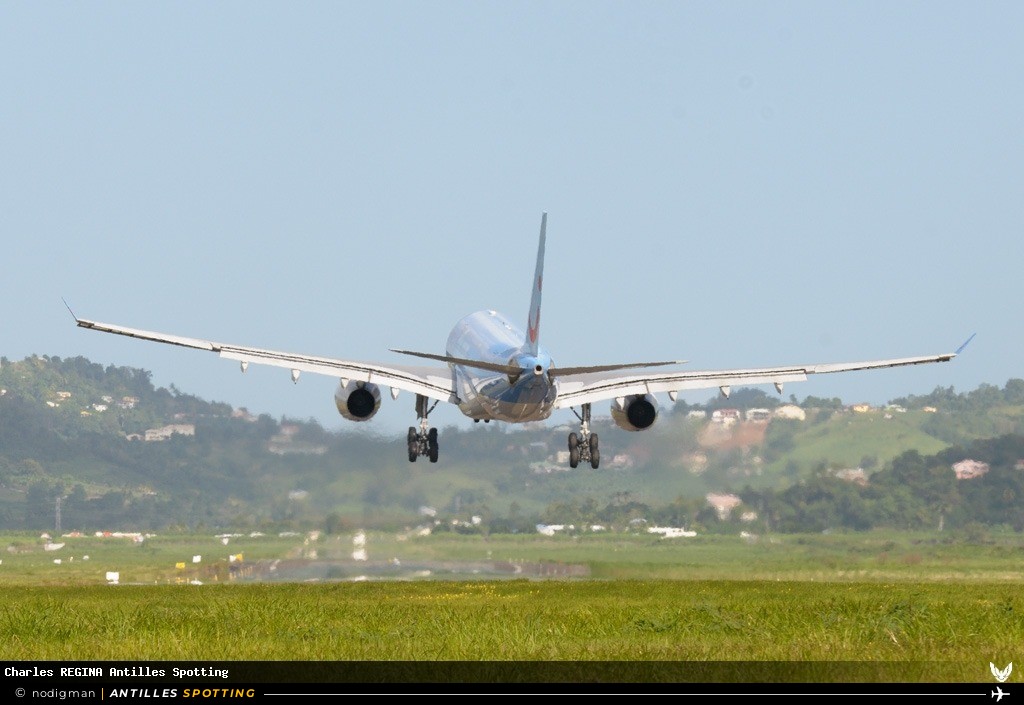 F-HCAT · Airbus A330-200, Corsairfly, Martinique – Aimé Césaire