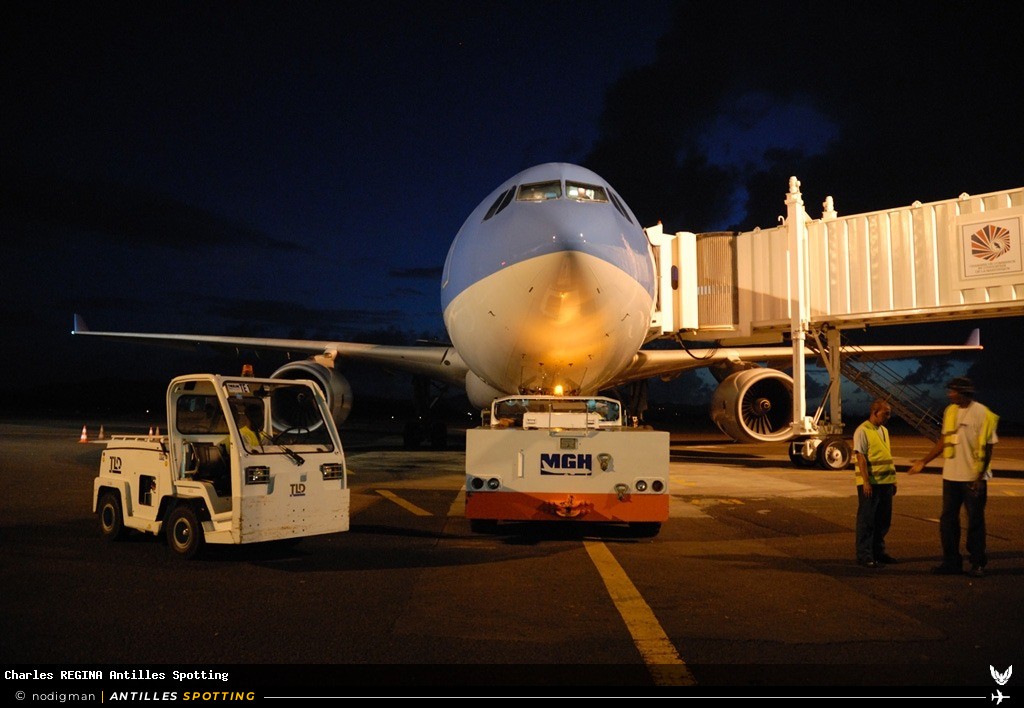 F-HCAT · Airbus A330-200, Corsairfly, Martinique – Aimé Césaire