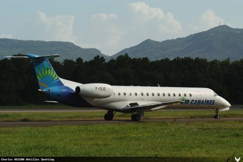 F-OIJE · Embraer ERJ-145, Martinique – Aimé Césaire