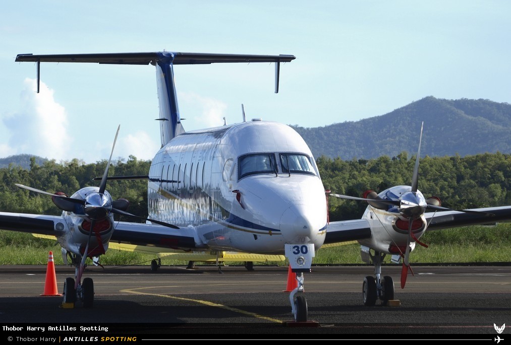 HK-4630 · Beechcraft 1900D, Searca, Martinique – Aimé Césaire
