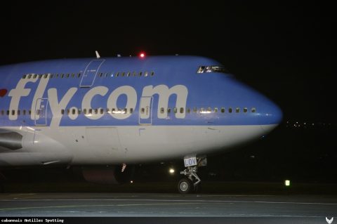 F-HLOV · Boeing 747-400, Martinique – Aimé Césaire