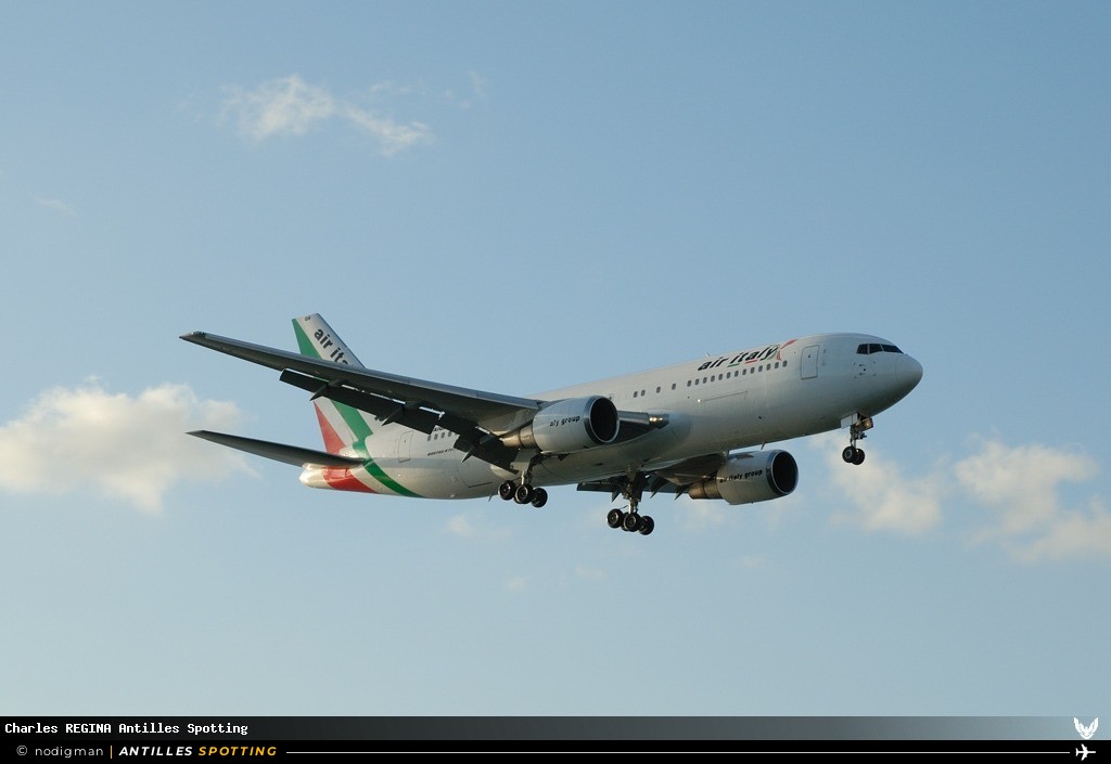 I-AIGH · Boeing 767-200, Air Italy, Martinique – Aimé Césaire