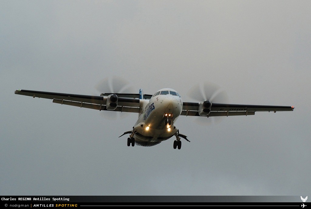 F-OHQV · ATR 42-500, Air Caraïbes, Martinique – Aimé Césaire