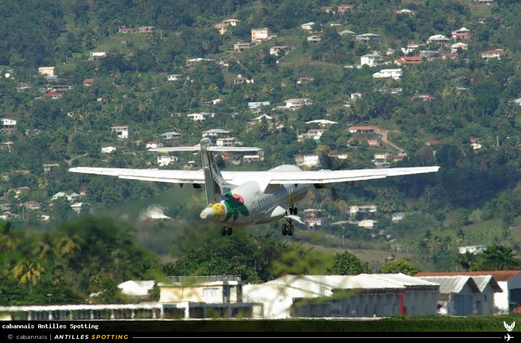 F-OIXD · ATR 42-500, Air Antilles Express, Martinique – Aimé Césaire