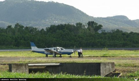 N64WD · Piper PA-32 Saratoga, Martinique – Aimé Césaire