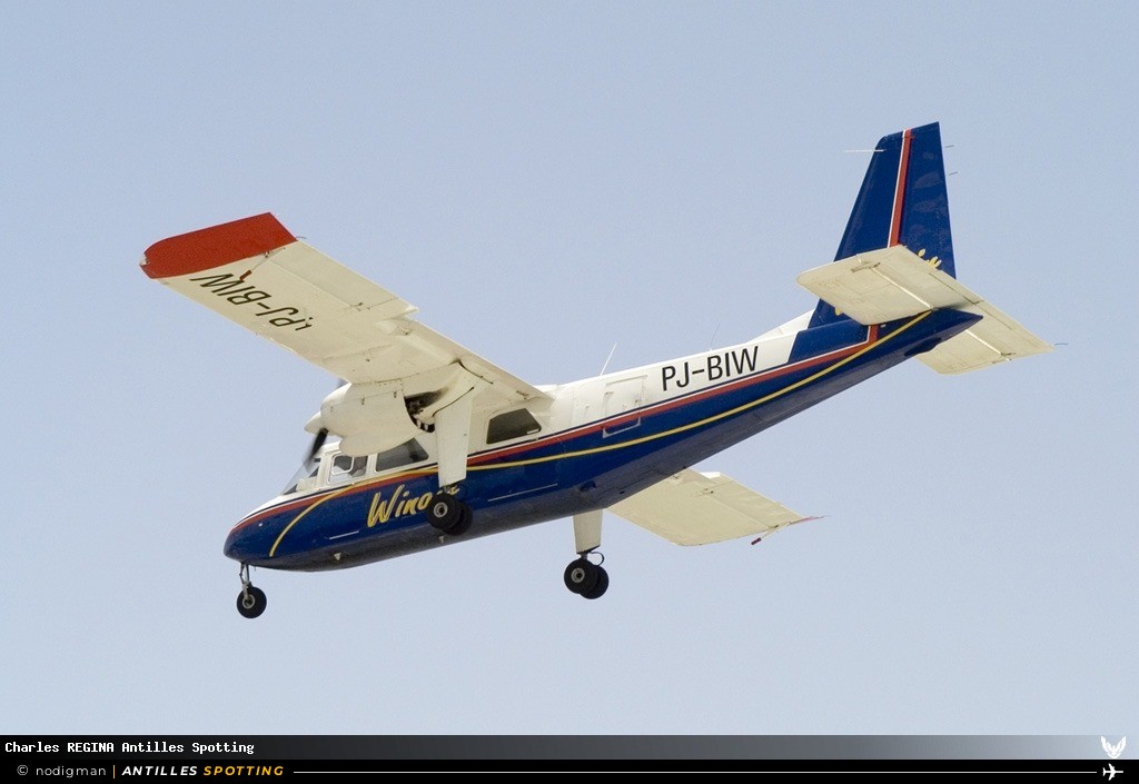 PJ-BIW · Britten-Norman BN-2 Islander, Winair, Sint Maarten – Princess Juliana