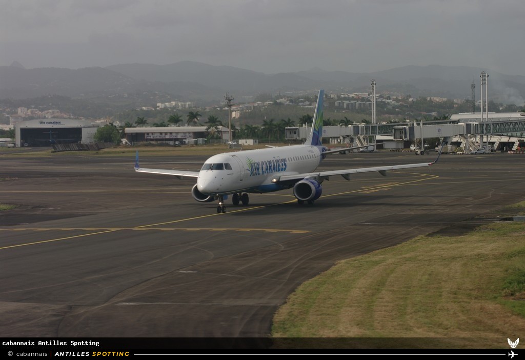 F-OSUD · Embraer E190, Air Caraïbes, Martinique – Aimé Césaire