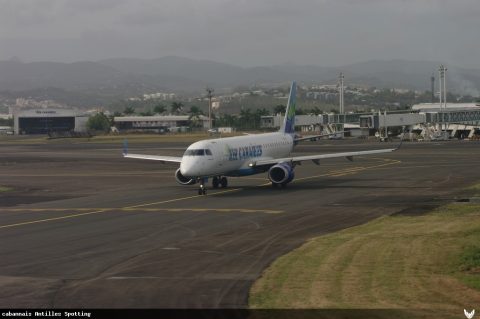 F-OSUD · Embraer E190, Martinique – Aimé Césaire