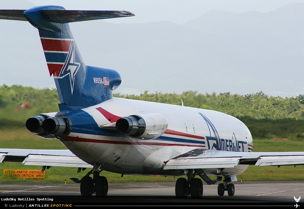 N905AJ · Boeing 727-200, Amerijet International, Pointe-à-Pitre – Maryse Condé