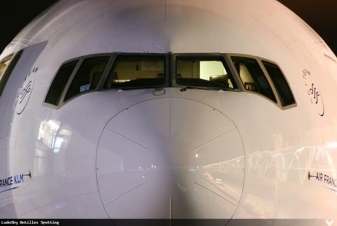 F-GSQN · Boeing 777-300ER, Pointe-à-Pitre – Maryse Condé
