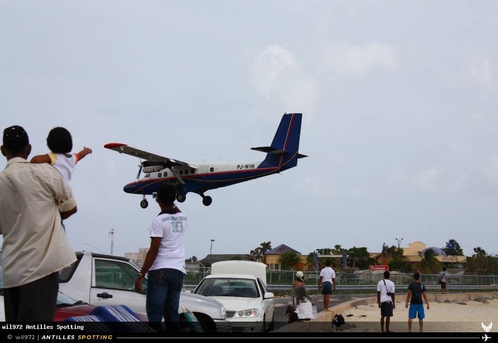 PJ-WIH · De Havilland Canada DHC-6 Twin Otter, Winair, Sint Maarten – Princess Juliana