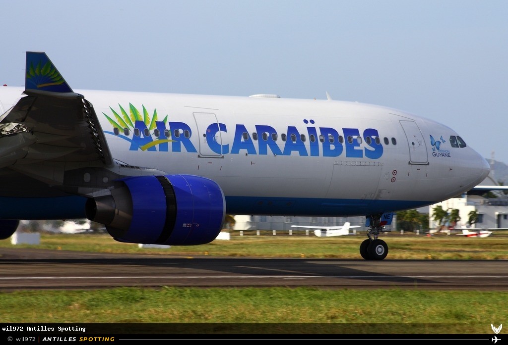 F-OONE · Airbus A330-300, Air Caraïbes, Martinique – Aimé Césaire