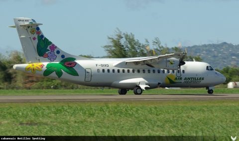 F-OIXD · ATR 42-500, Martinique – Aimé Césaire