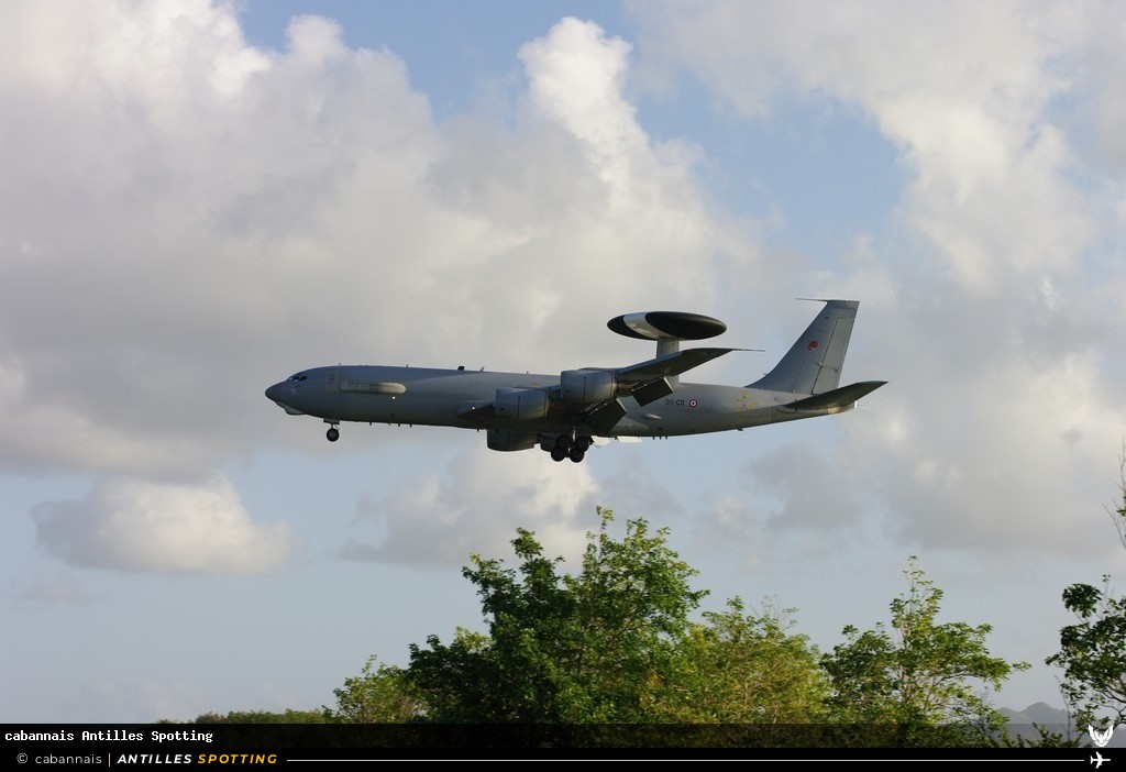 36CD · Boeing E-3F, Armée de l'Air, Martinique – Aimé Césaire