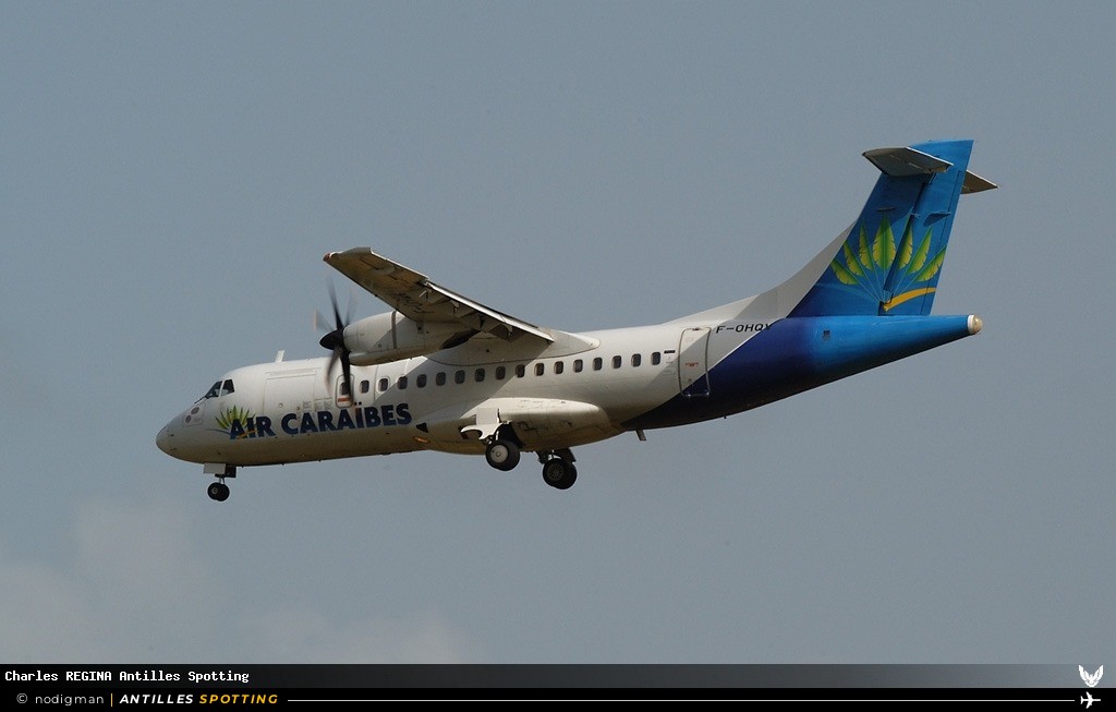 F-OHQV · ATR 42-500, Air Caraïbes, Martinique – Aimé Césaire