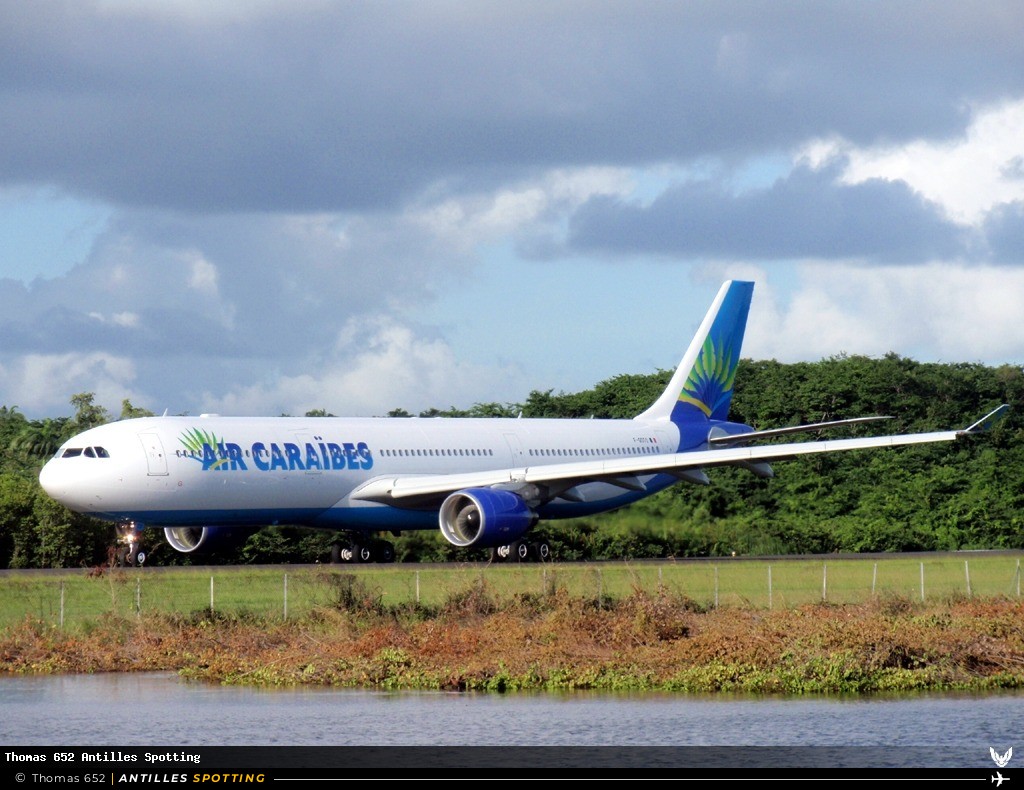 F-GOTO · Airbus A330-300, Air Caraïbes, Pointe-à-Pitre – Maryse Condé
