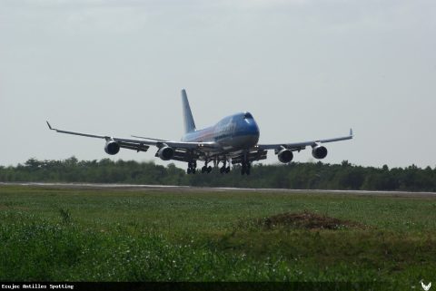 F-HKIS · Boeing 747-400, Martinique – Aimé Césaire