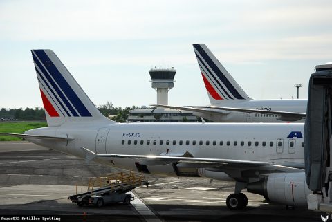 F-GKXQ · Airbus A320, Martinique – Aimé Césaire