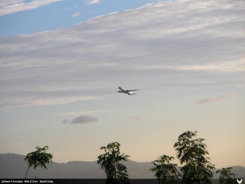 F-GSQY · Boeing 777-300ER, Martinique – Aimé Césaire