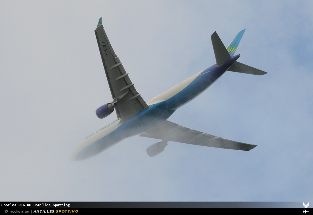 F-ORLY · Airbus A330-300, Air Caraïbes, Martinique – Aimé Césaire