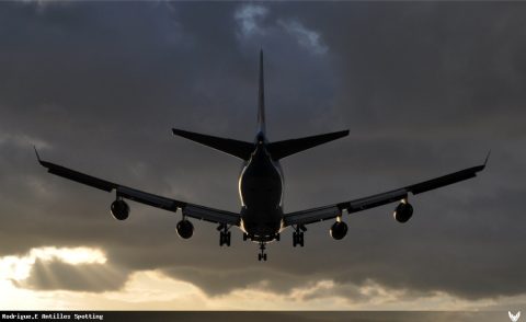 F-HKIS · Boeing 747-400, Pointe-à-Pitre – Maryse Condé
