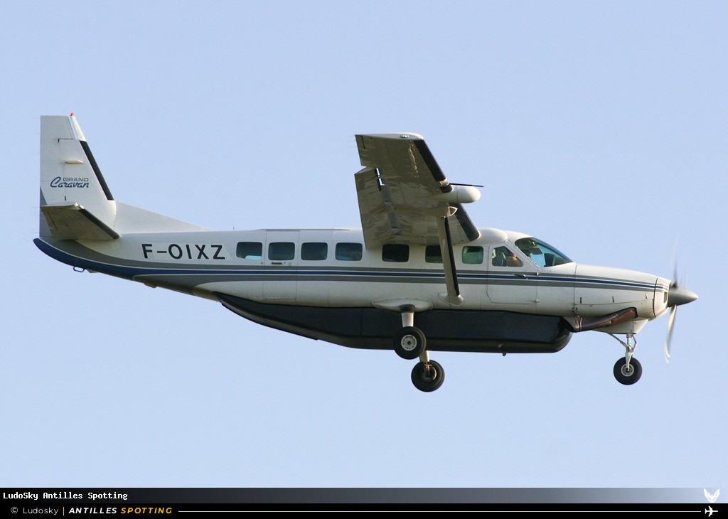 F-OIXZ · Cessna 208 Caravan, Privé, Pointe-à-Pitre – Maryse Condé