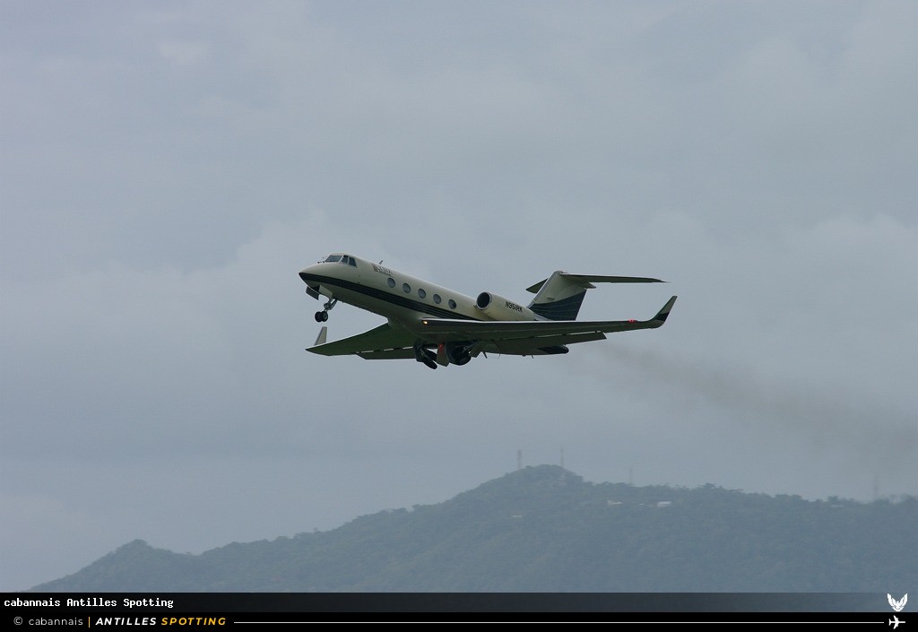 N951RK · Grumman American G-1159 Gulfstream II-SP, Privé, Martinique – Aimé Césaire