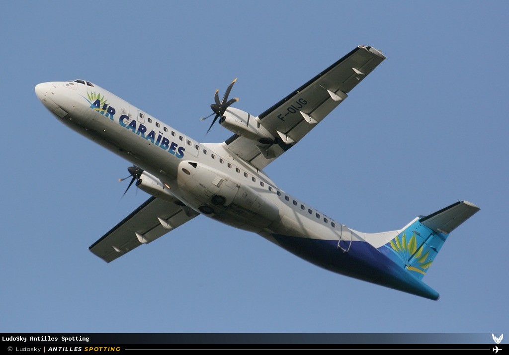 F-OIJG · ATR 72-500, Air Caraïbes, Pointe-à-Pitre – Maryse Condé