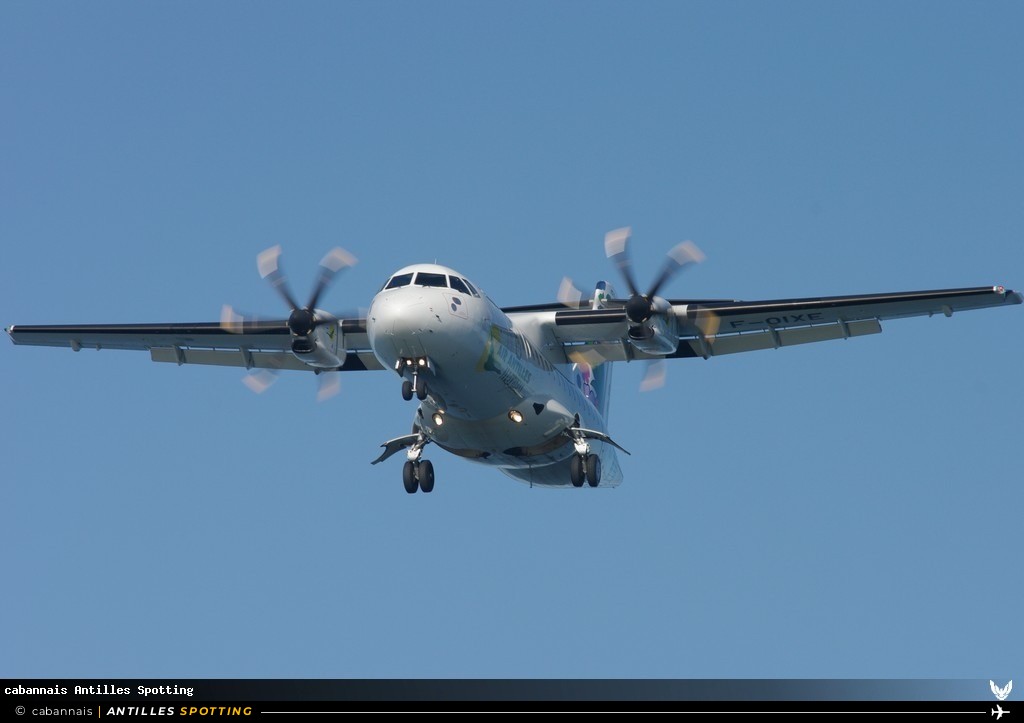 F-OIXE · ATR 45-500, Air Antilles Express, Martinique – Aimé Césaire