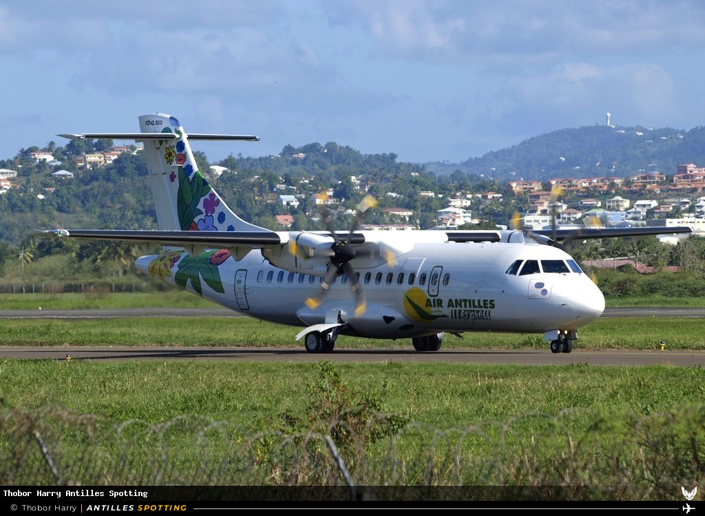 F-OIXE · ATR 45-500, Air Antilles Express, Martinique – Aimé Césaire