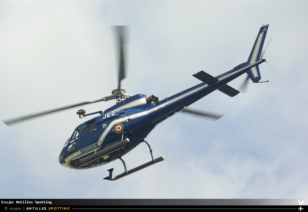 F-MJEC · Airbus Helicopters H125 / AS350 Écureuil, Gendarmerie nationale, Martinique – Aimé Césaire