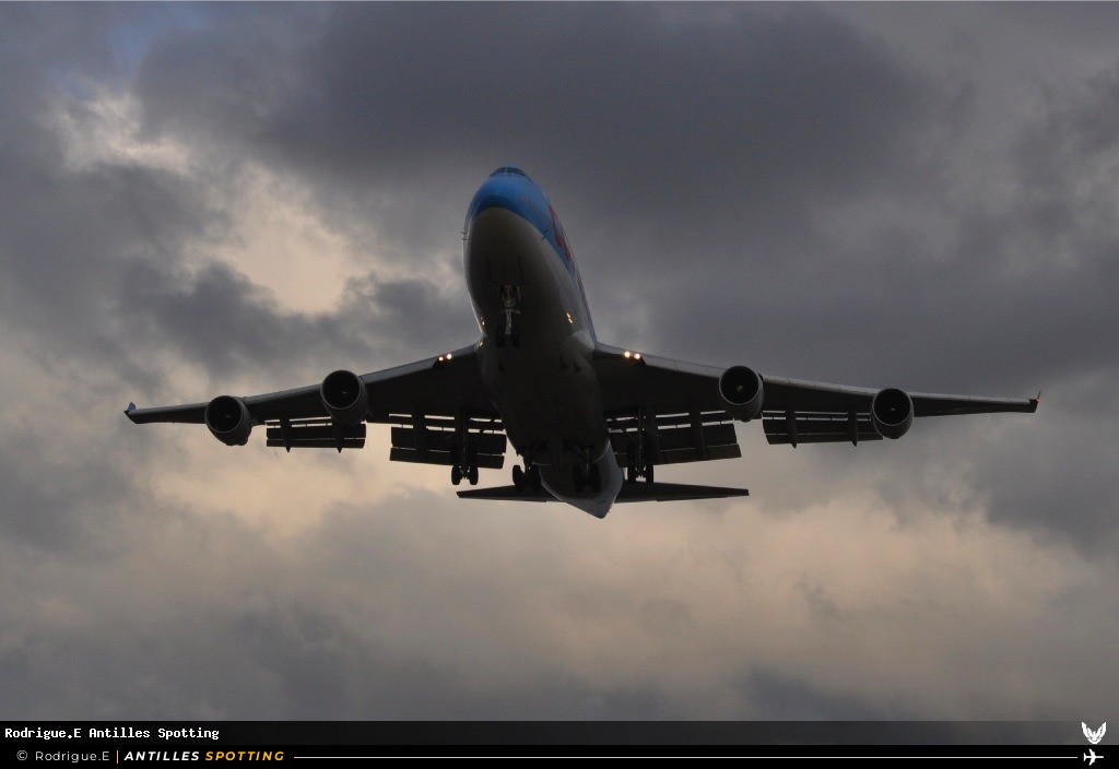 F-HKIS · Boeing 747-400, Corsairfly, Pointe-à-Pitre – Maryse Condé