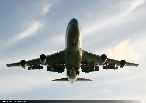 F-HSUN · Boeing 747-400, Martinique – Aimé Césaire