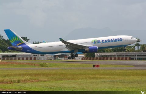 F-GOTO · Airbus A330-300, Pointe-à-Pitre – Maryse Condé