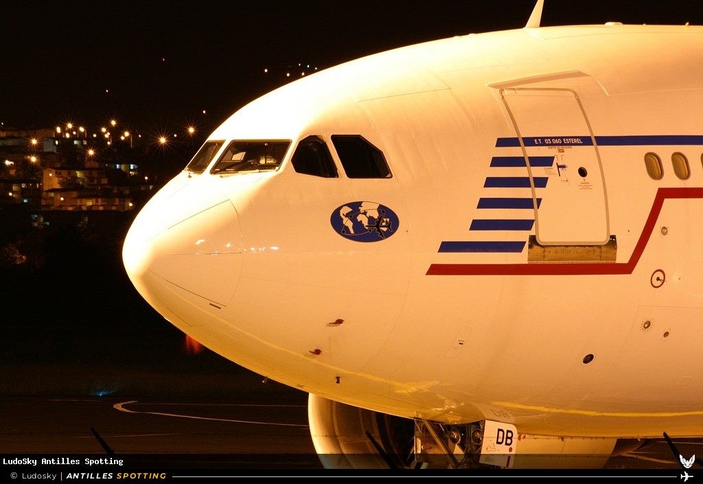 F-RADB · Airbus A310, République Française - COTAM, Martinique – Aimé Césaire