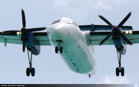 V2-LDU · De Havilland Canada Dash 8-100 (2009)