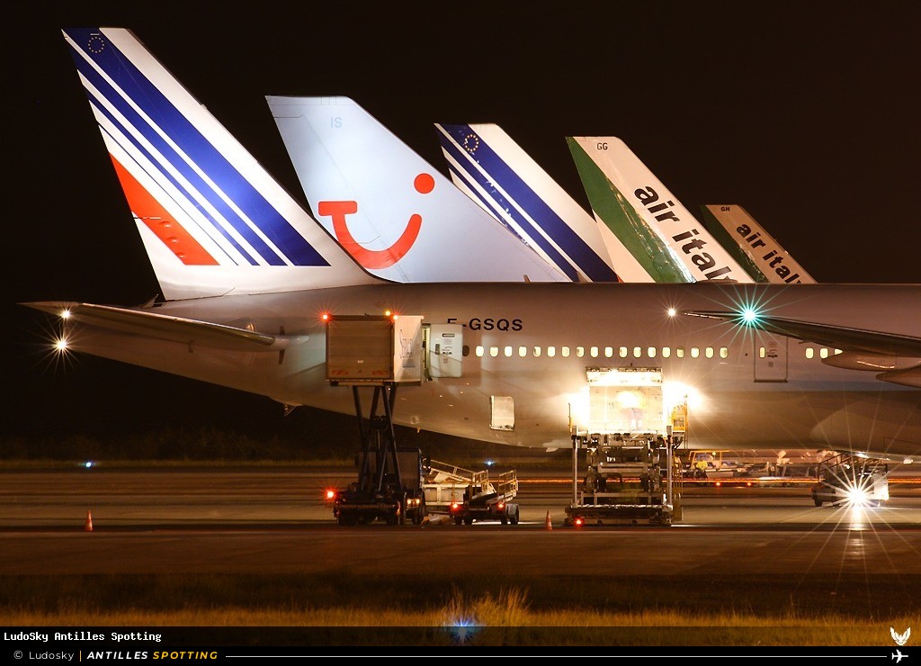 F-GSQS · Boeing 777-300ER, Air France, Pointe-à-Pitre – Maryse Condé