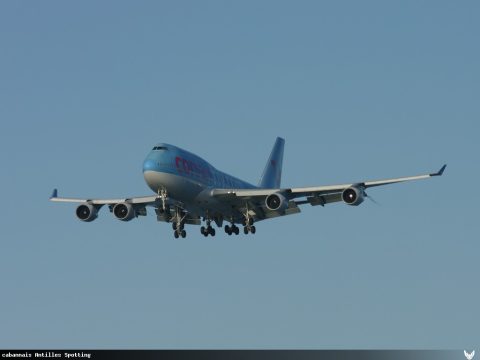 F-HSEX · Boeing 747-400, Martinique – Aimé Césaire