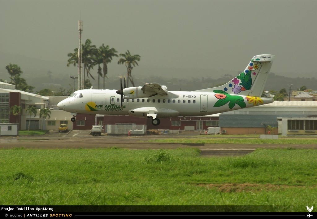 F-OIXD · ATR 42-500, Air Antilles Express, Martinique – Aimé Césaire