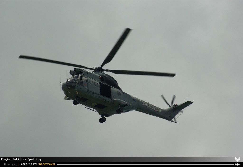 1302/AD · Aérospatiale SA330 Puma, Armée de l'Air, Martinique – Aimé Césaire
