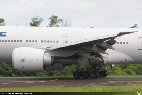 F-GSQT · Boeing 777-300ER, Martinique – Aimé Césaire