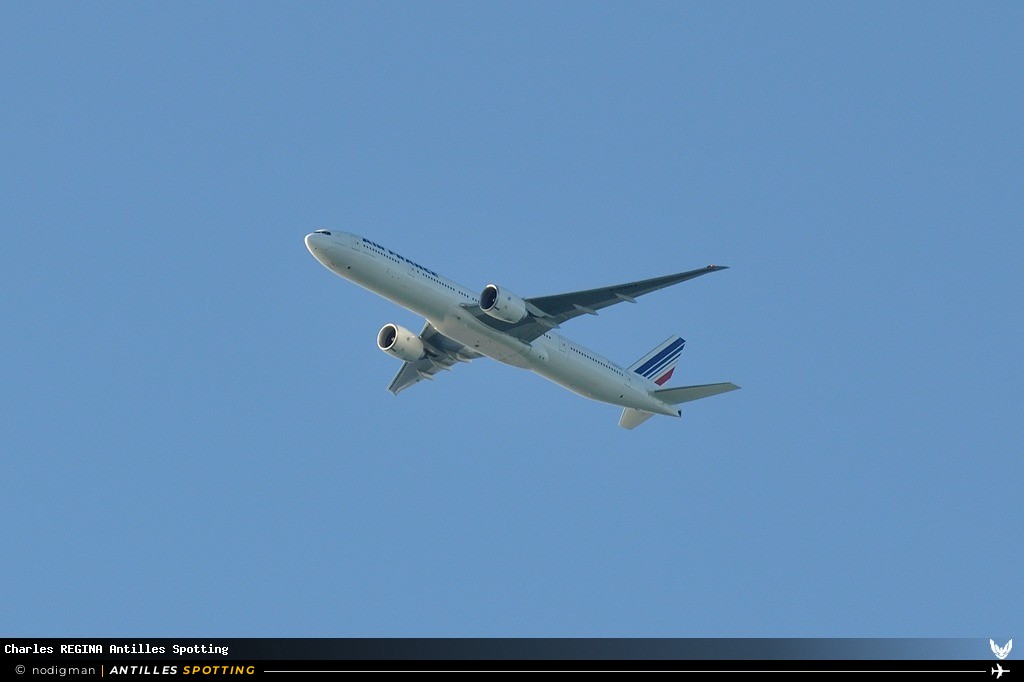 F-GSQX · Boeing 777-300ER, Air France, Martinique – Aimé Césaire